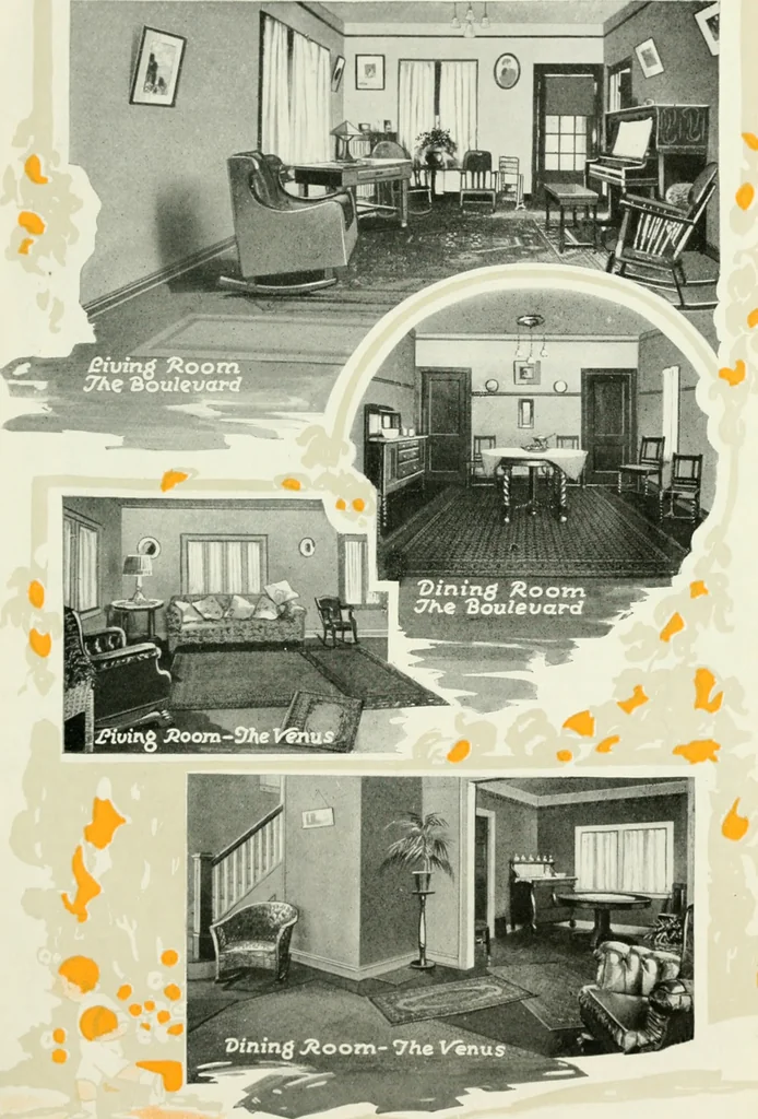 An illustration from Aladdin homes : "built in a day" Catalog no. 32, 1919, leaf 30