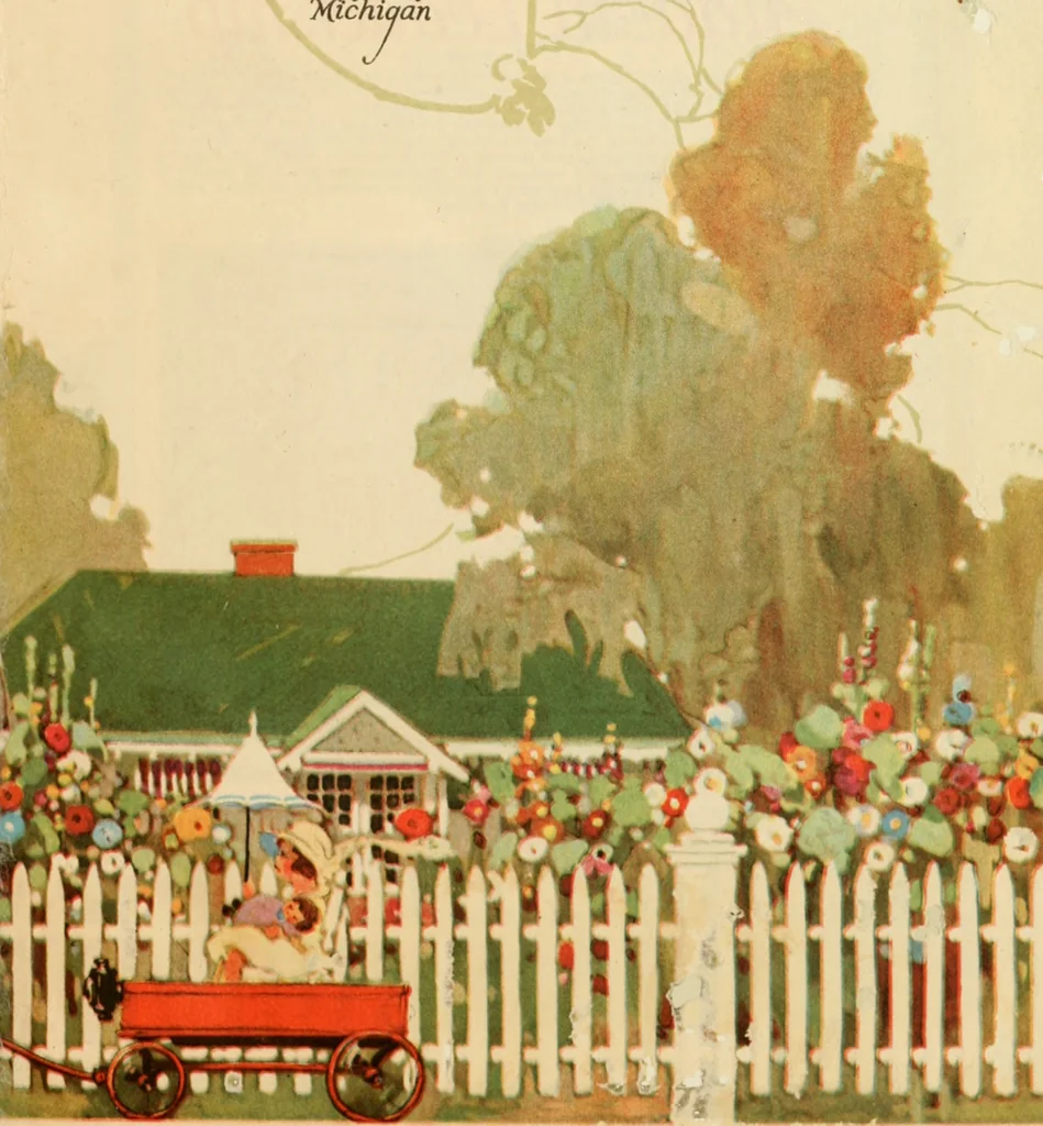 An illustration from Aladdin homes : "built in a day" Catalog no. 32, 1919, leaf 4