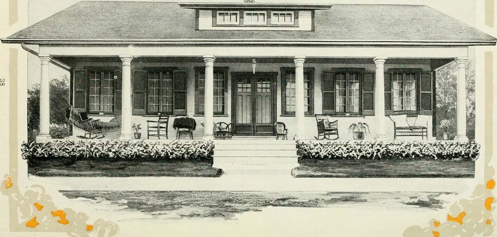 An illustration from Aladdin homes : "built in a day" Catalog no. 32, 1919, leaf 41