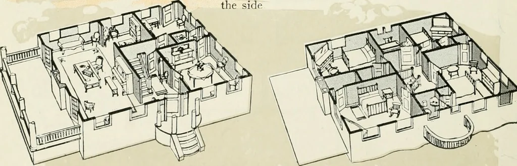 An illustration from Aladdin homes : "built in a day" Catalog no. 32, 1919, leaf 51