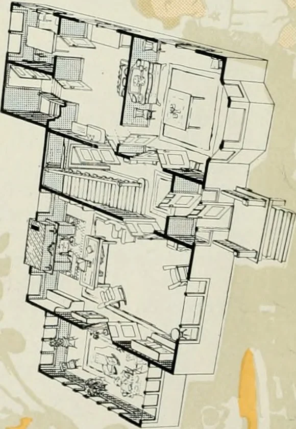 An illustration from Aladdin homes : "built in a day" Catalog no. 32, 1919, leaf 57