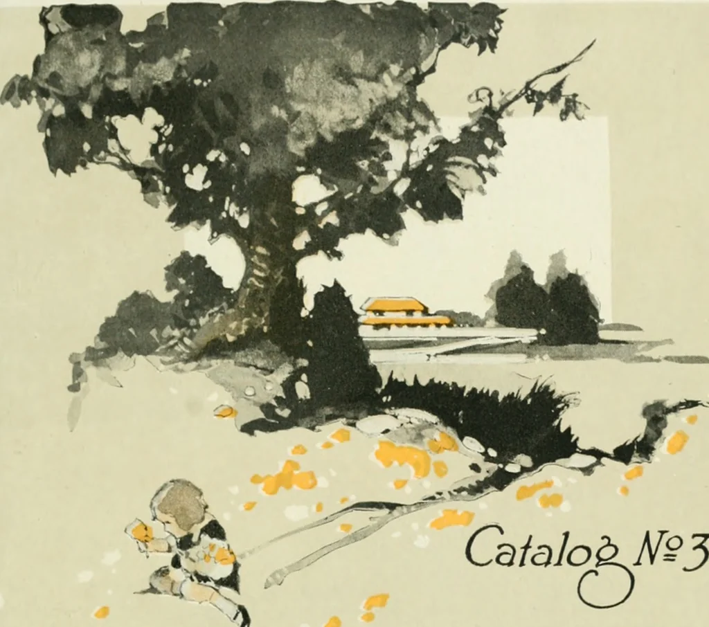 An illustration from Aladdin homes : "built in a day" Catalog no. 32, 1919, leaf 6
