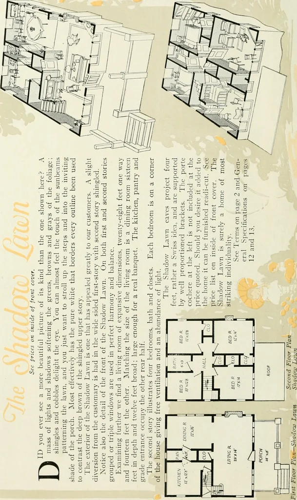 An illustration from Aladdin homes : "built in a day" Catalog no. 32, 1919, leaf 67
