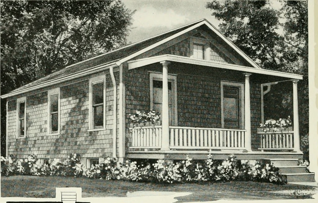 An illustration from Aladdin homes : "built in a day" Catalog no. 32, 1919, leaf 83