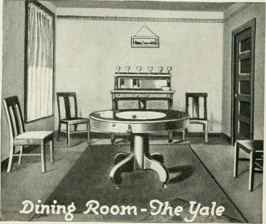 An illustration from Aladdin homes : "built in a day" Catalog no. 32, 1919, leaf 85