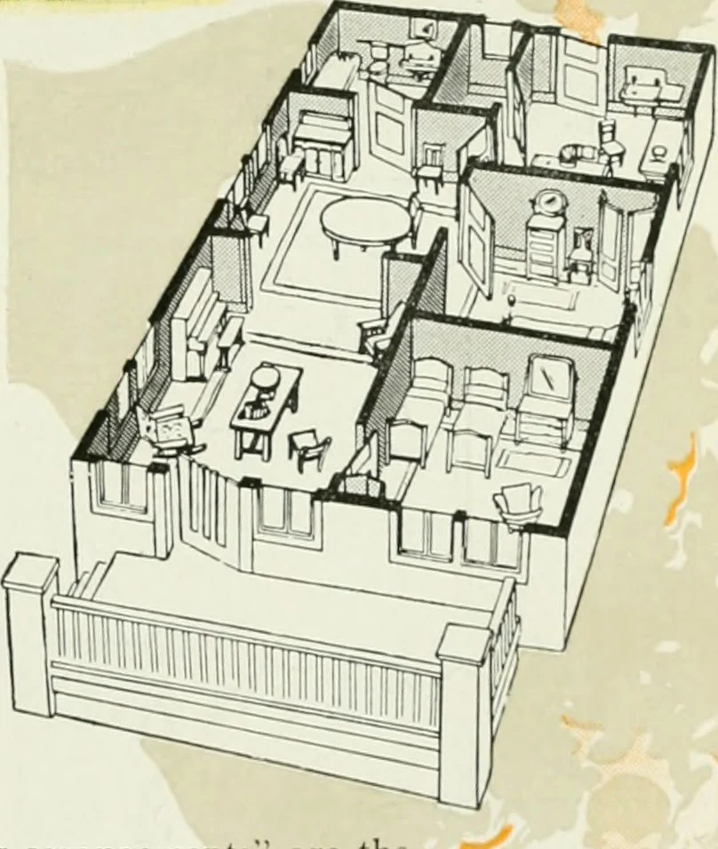 An illustration from Aladdin homes : "built in a day" Catalog no. 32, 1919, leaf 88