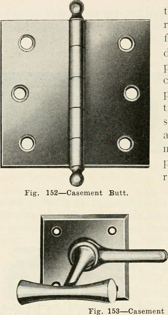 An illustration from Aladdin Manual of construction : containing practical methods covering every step necessary in the erection of Aladdin houses, barns, garages, etc. / prepared and illustrated by David S. Betcone, 1918, leaf 219