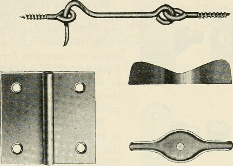 An illustration from Aladdin Manual of construction : containing practical methods covering every step necessary in the erection of Aladdin houses, barns, garages, etc. / prepared and illustrated by David S. Betcone, 1918, leaf 220