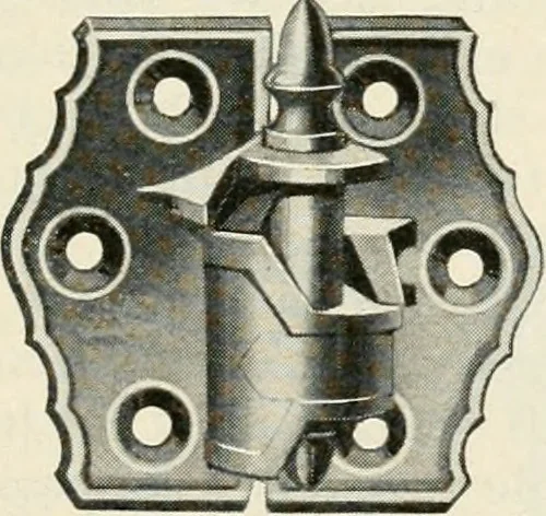An illustration from Aladdin Manual of construction : containing practical methods covering every step necessary in the erection of Aladdin houses, barns, garages, etc. / prepared and illustrated by David S. Betcone, 1918, leaf 220