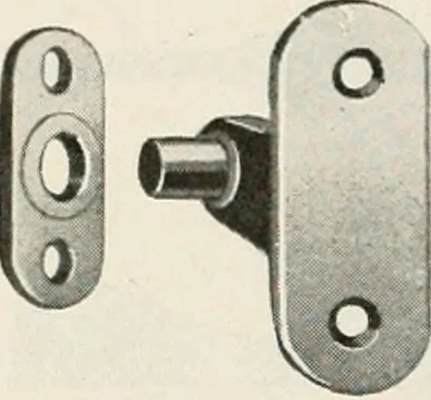 An illustration from Aladdin Manual of construction : containing practical methods covering every step necessary in the erection of Aladdin houses, barns, garages, etc. / prepared and illustrated by David S. Betcone, 1918, leaf 221