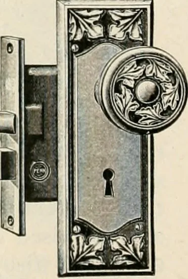 An illustration from Aladdin Manual of construction : containing practical methods covering every step necessary in the erection of Aladdin houses, barns, garages, etc. / prepared and illustrated by David S. Betcone, 1918, leaf 221