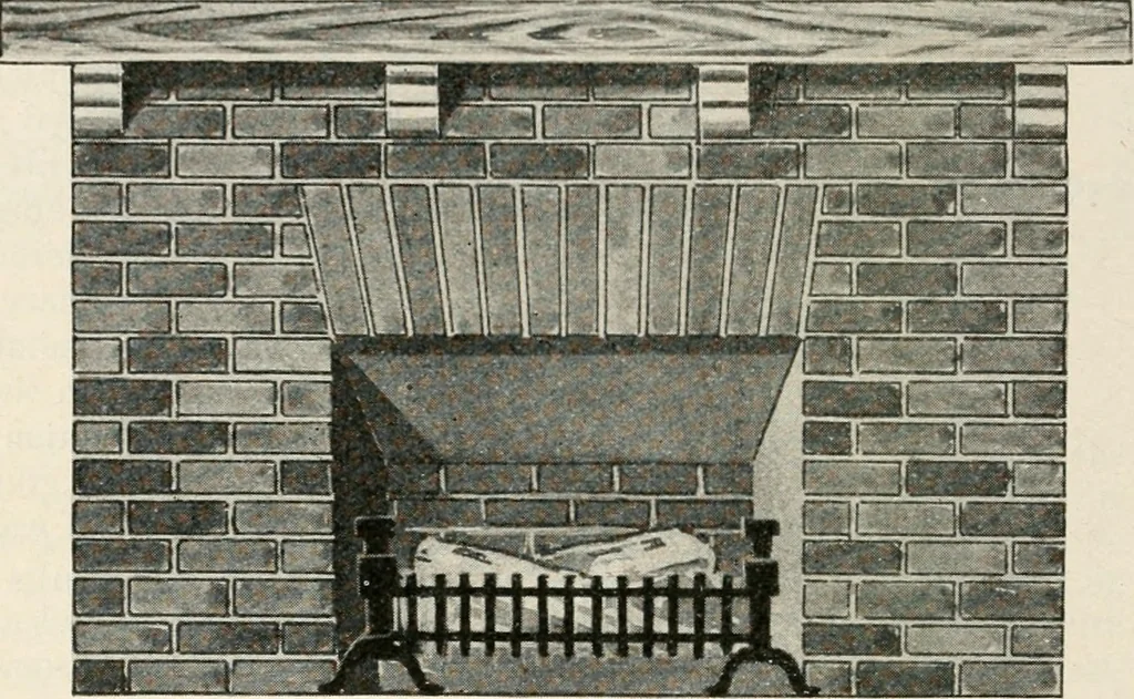 An illustration from Aladdin Manual of construction : containing practical methods covering every step necessary in the erection of Aladdin houses, barns, garages, etc. / prepared and illustrated by David S. Betcone, 1918, leaf 75