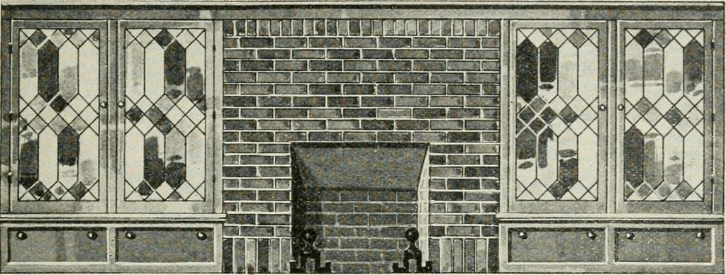An illustration from Aladdin Manual of construction : containing practical methods covering every step necessary in the erection of Aladdin houses, barns, garages, etc. / prepared and illustrated by David S. Betcone, 1918, leaf 76
