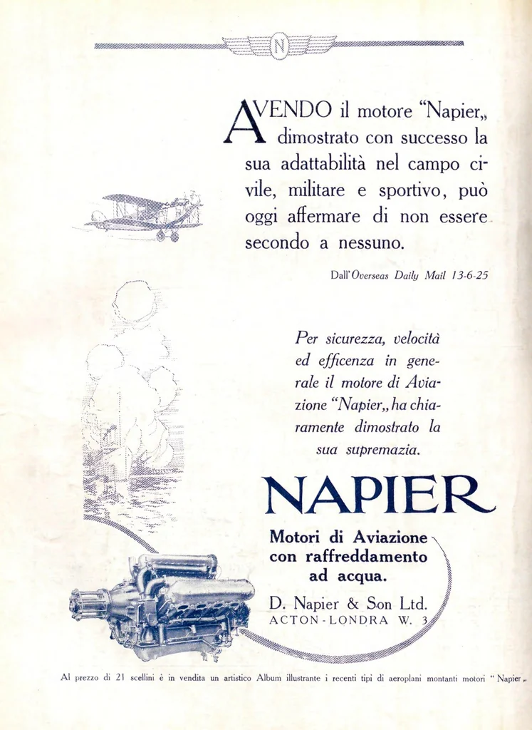 An illustration from L'Ala d'Italia, 1922, leaf 214