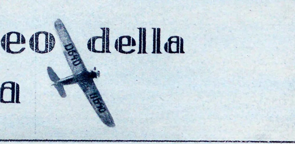 An illustration from L'Ala d'Italia, 1922, leaf 62