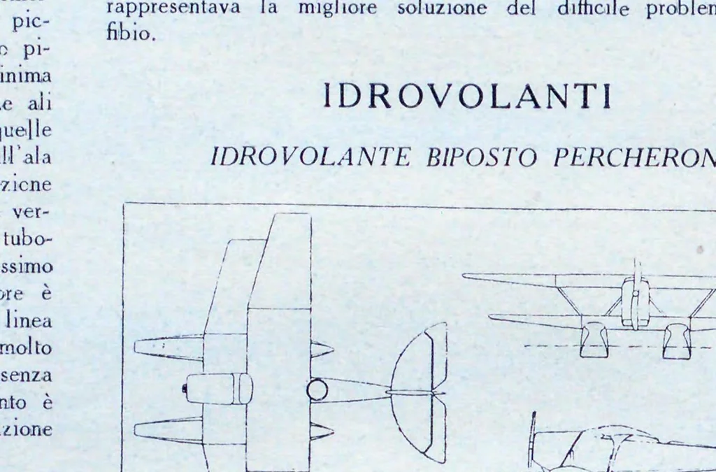 An illustration from L'Ala d'Italia, 1922, leaf 84