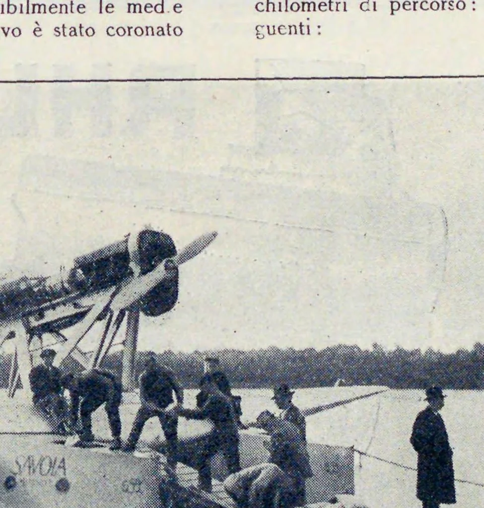 An illustration from L'Ala d'Italia, 1922, leaf 281