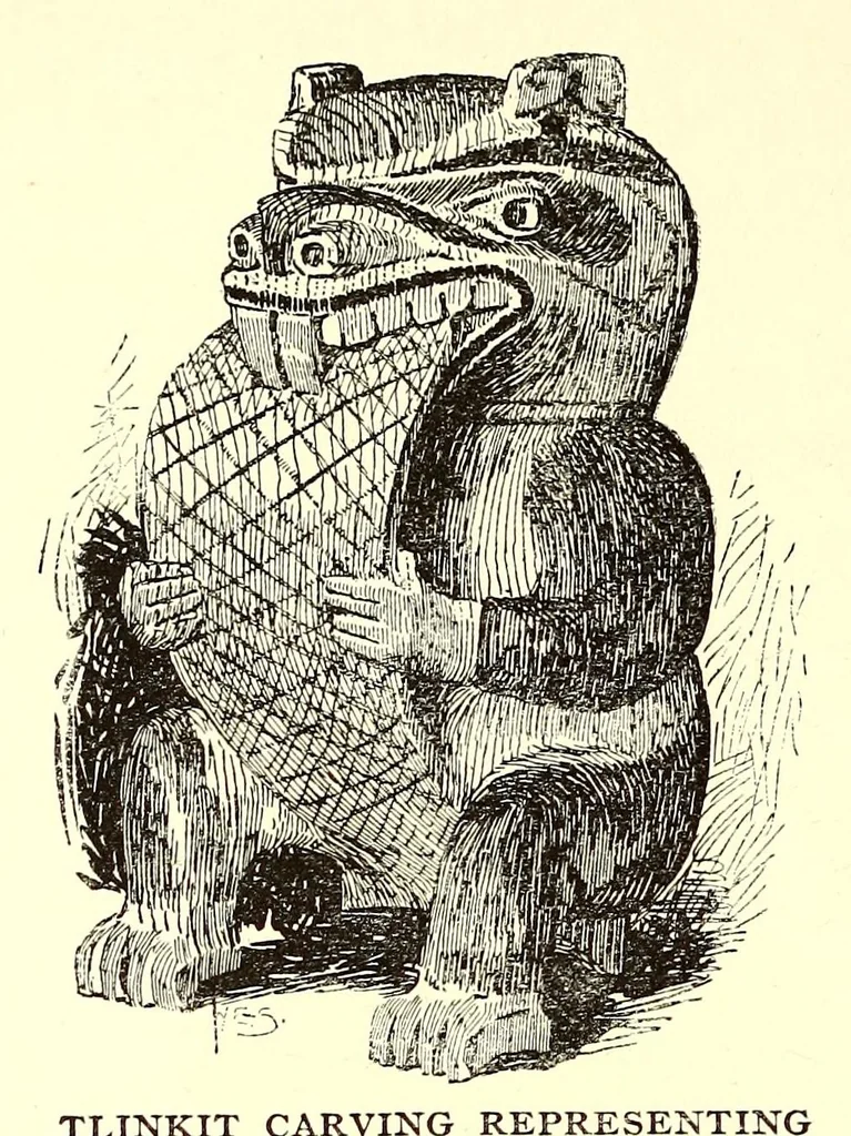 An illustration from Alaska .., 1901, leaf 412