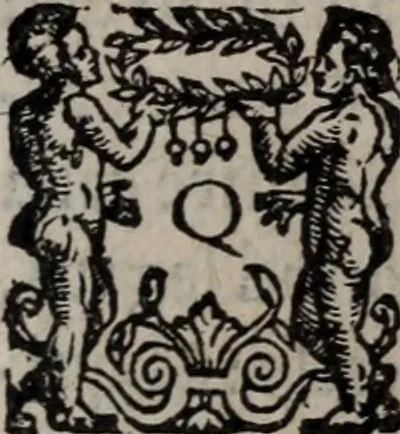 An illustration from Alberici Gentilis De legationibus, libri tres, 1585, leaf 106
