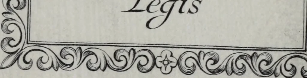 An illustration from Alberici Gentilis De legationibus, libri tres, 1585, leaf 2