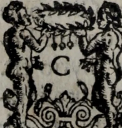 An illustration from Alberici Gentilis De legationibus, libri tres, 1585, leaf 37