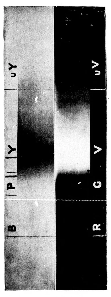 An illustration from The space-threshold of colours and its dependence upon contrast [microform] : first article, 1898, leaf 116