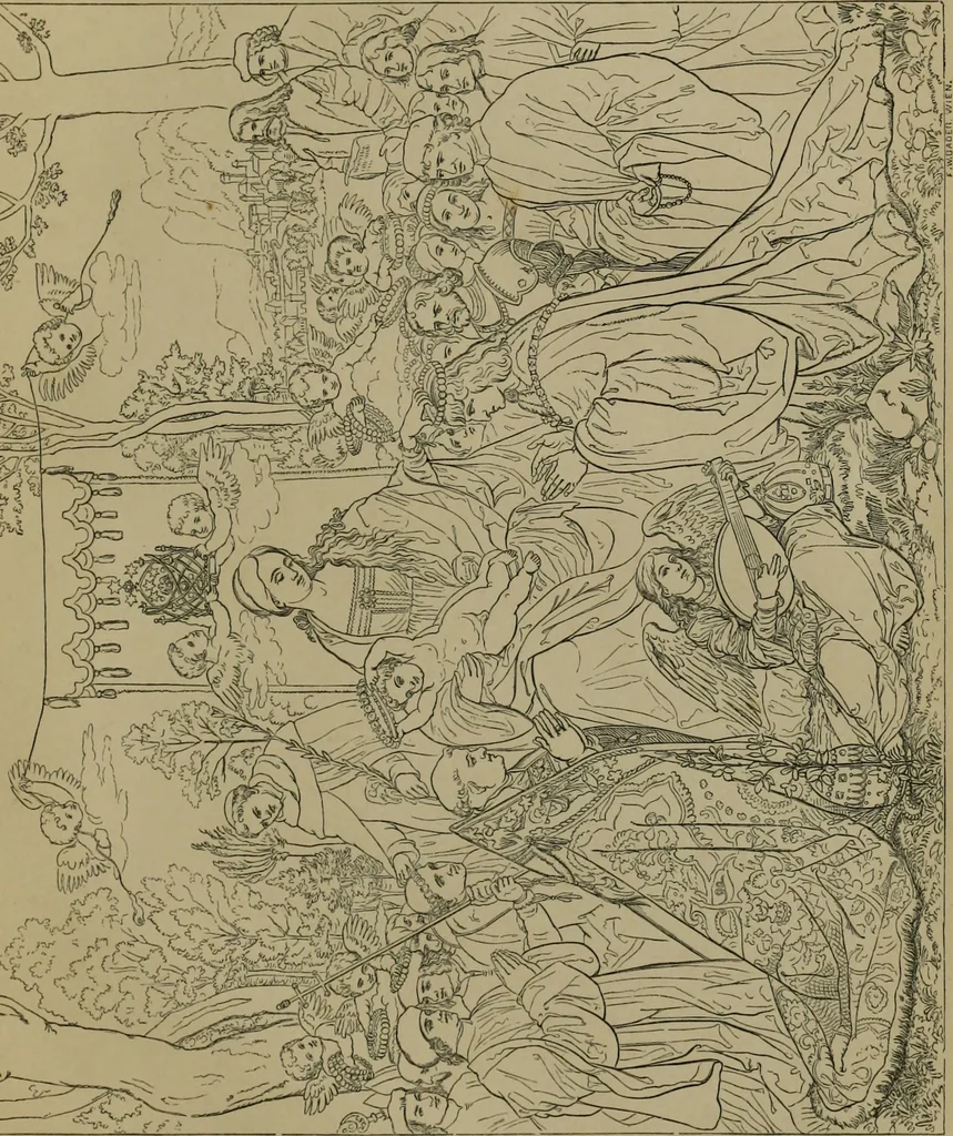 An illustration from Albert Dürer, his life and works, 1882, leaf 374