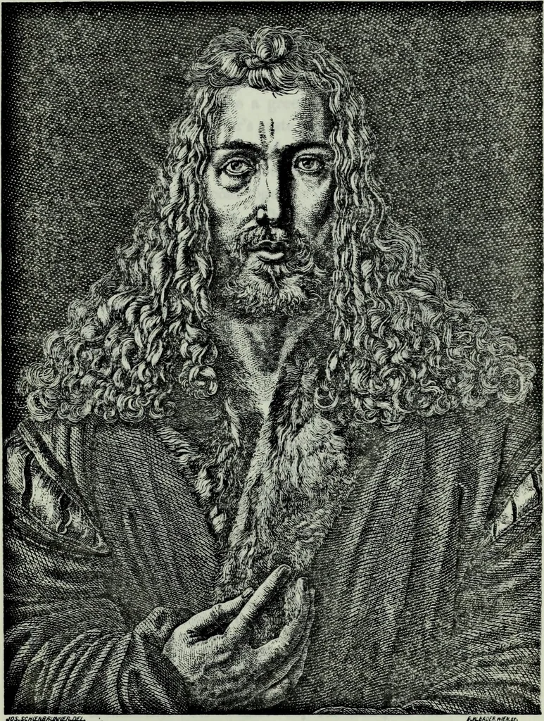 An illustration from Albert Dürer, his life and works, 1882, leaf 120