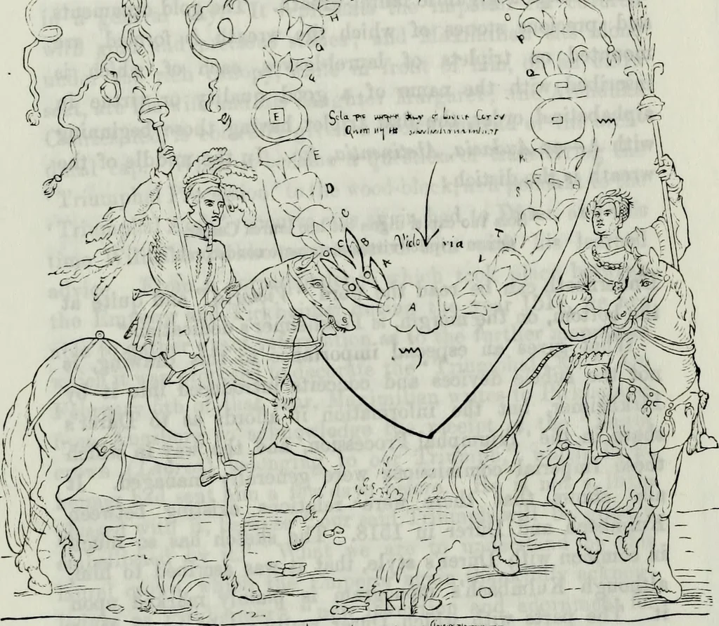 An illustration from Albert Dürer, his life and works, 1882, leaf 171
