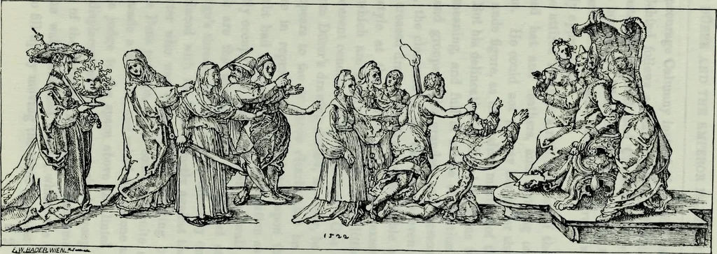 An illustration from Albert Dürer, his life and works, 1882, leaf 196