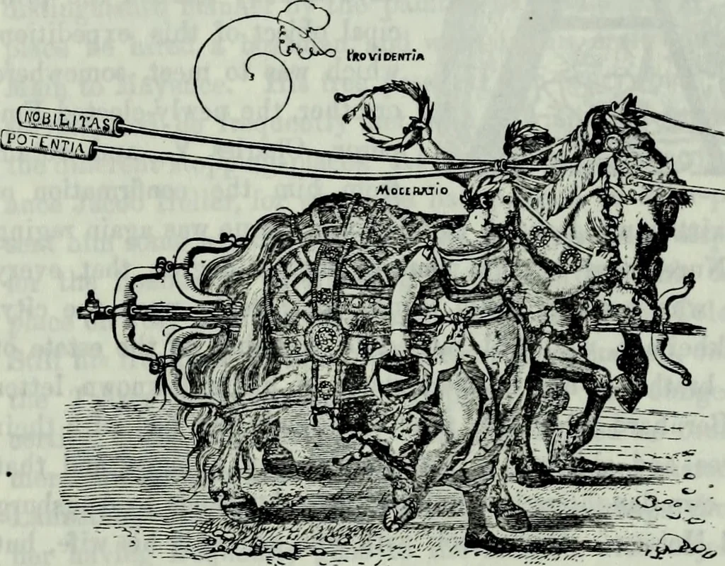 An illustration from Albert Dürer, his life and works, 1882, leaf 202