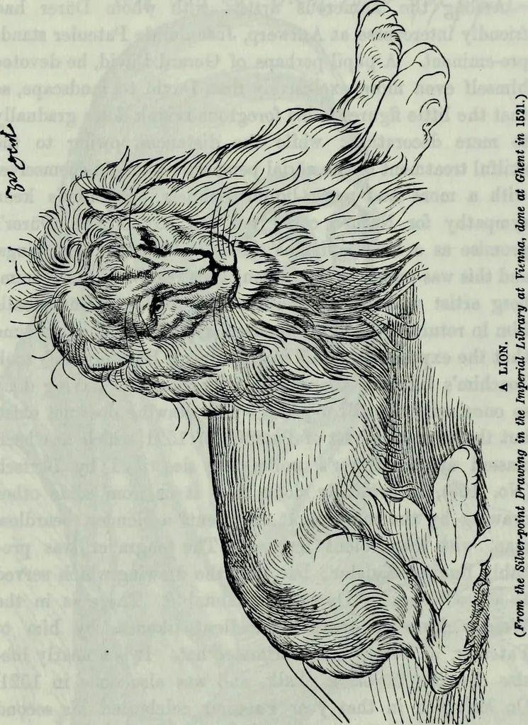 An illustration from Albert Dürer, his life and works, 1882, leaf 238