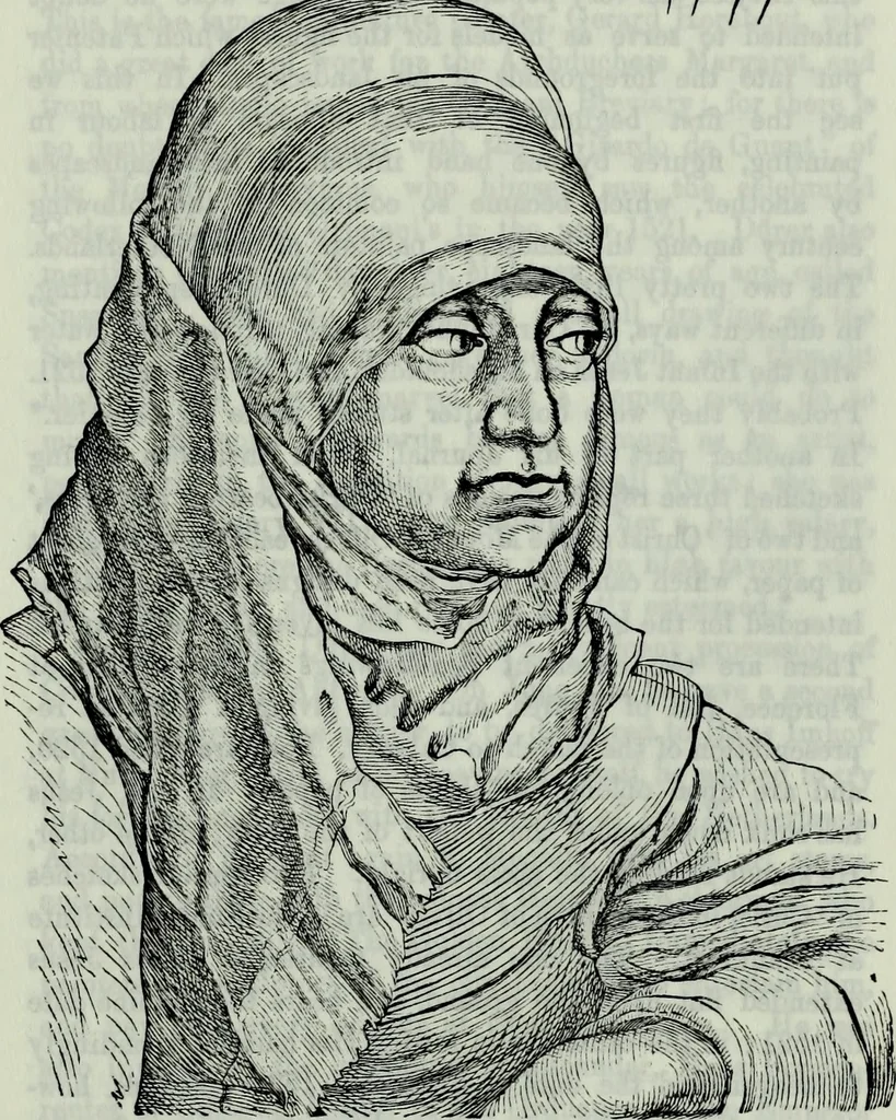 An illustration from Albert Dürer, his life and works, 1882, leaf 240