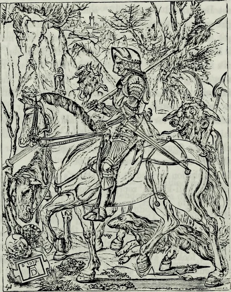 An illustration from Albert Dürer, his life and works, 1882, leaf 263