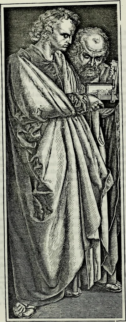An illustration from Albert Dürer, his life and works, 1882, leaf 307