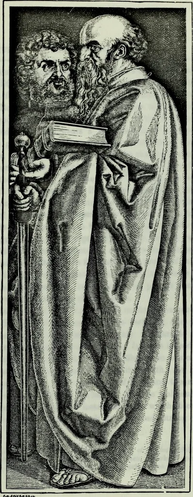 An illustration from Albert Dürer, his life and works, 1882, leaf 308