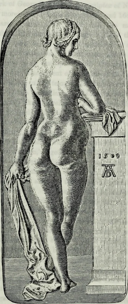 An illustration from Albert Dürer, his life and works, 1882, leaf 71