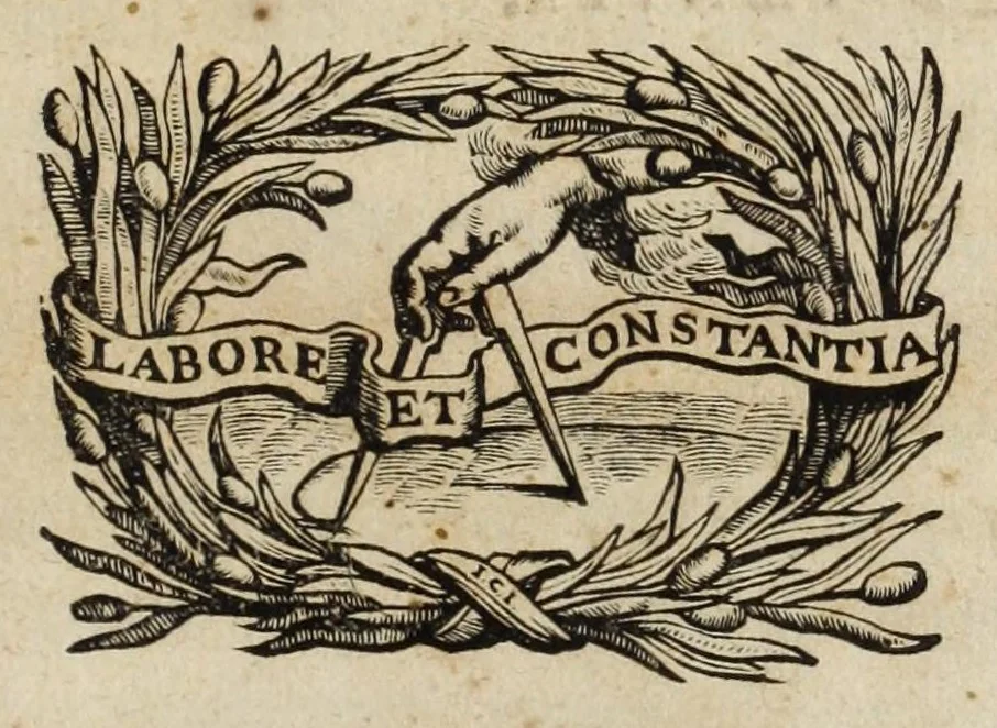 An illustration from Alberti RvbenI Petri Pavli F. De re vestiaria vetervm praecipve de lato clavo libri dvo : et alia eiusdem opuscula posthuma, quorum seriem adversa pagina exhibet, 1665, leaf 11