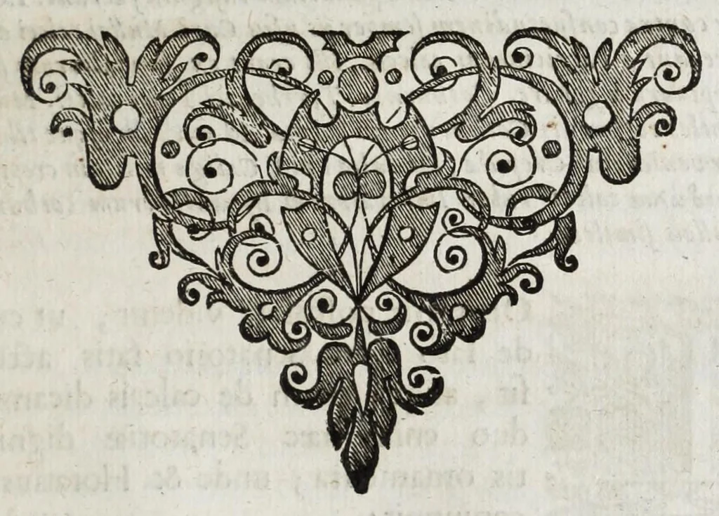 An illustration from Alberti RvbenI Petri Pavli F. De re vestiaria vetervm praecipve de lato clavo libri dvo : et alia eiusdem opuscula posthuma, quorum seriem adversa pagina exhibet, 1665, leaf 177
