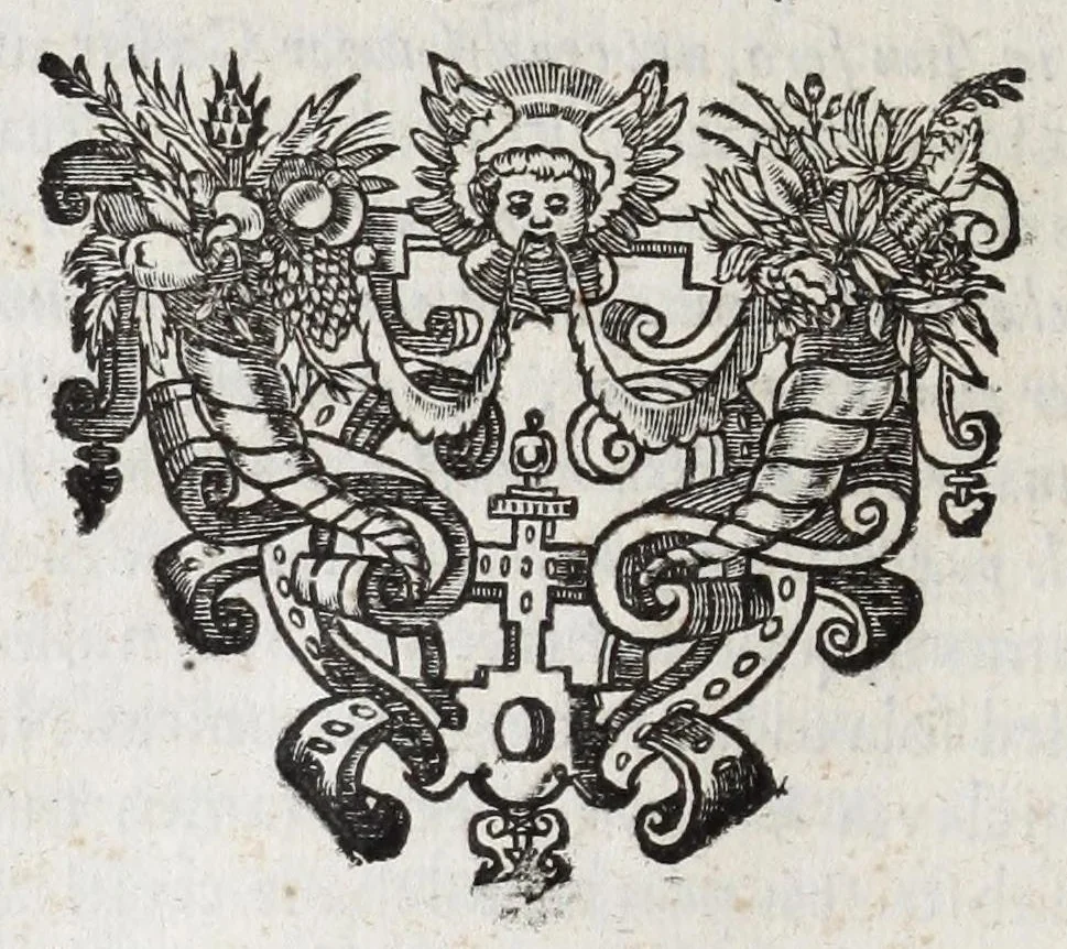 An illustration from Alberti RvbenI Petri Pavli F. De re vestiaria vetervm praecipve de lato clavo libri dvo : et alia eiusdem opuscula posthuma, quorum seriem adversa pagina exhibet, 1665, leaf 220