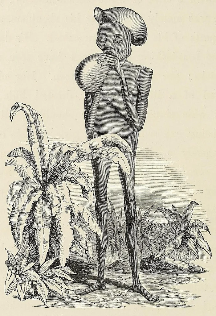 An illustration from The Albert N'yanza : great basin of the Nile, and explorations of the Nile sources, 1866, leaf 116