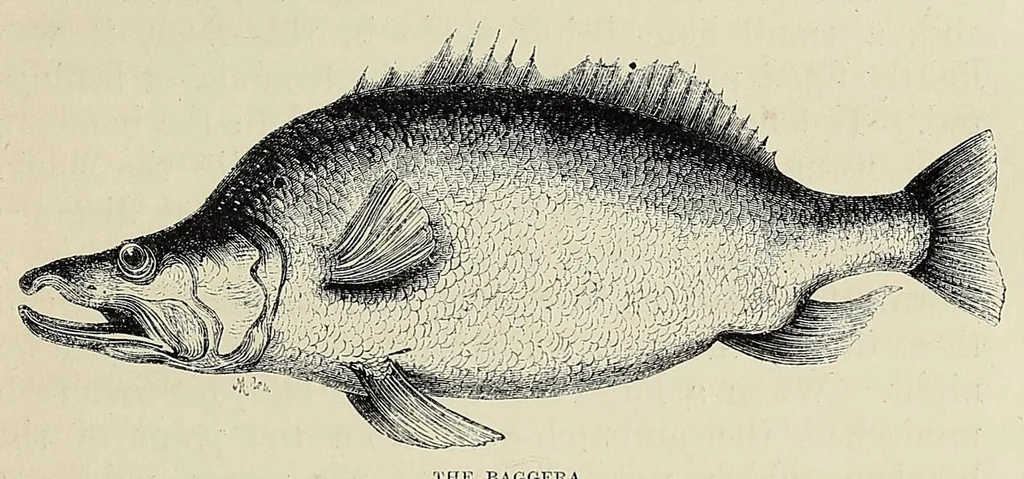 An illustration from The Albert Nyanza, great basin of the Nile, and explorations of the Nile sources, 1866, leaf 411