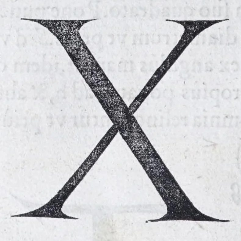An illustration from Albertvs Dvrervs Nvrembergensis pictor hvivs aetatis celeberrimus, versus è Germanica lingua in Latinam : pictoribus, fabris aerariis ac lignariis, lapicidis, statuariis, & vniuersis demum qui circino, gnomone, libella, aut alioqui certa mensura opera sua examinant, propè necessarius, adeò exactè : quatuor his suaru[m] Institutionum geometricarum libris, lineas, superficies & solida corpora tractauit, adhibitis designationibus ad eam rem accommodatissimis : denuo ad scripti exemplaris fidem omnia diligenter recognita, emendatius iam in lucem exeunt, 1535, leaf 144