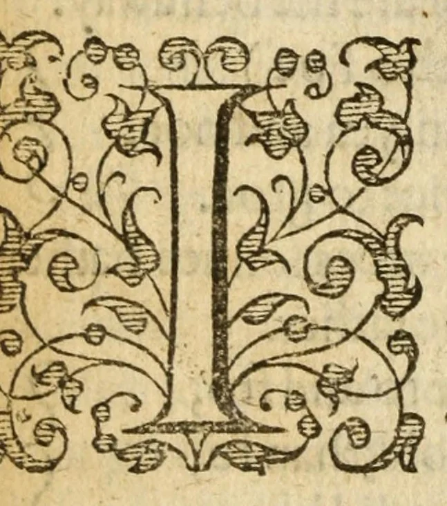 An illustration from Albions England : a continued historie of the same kingdome, from the originals of the first inhabitants thereof : with most the chiefe alterations and accidents theare hapning, vnto, and in the happie raigne of our now most gracious soueraigne, Queene Elizabeth : not barren in varietie of inuentiue and historicall intermixtures, 1602, leaf 182
