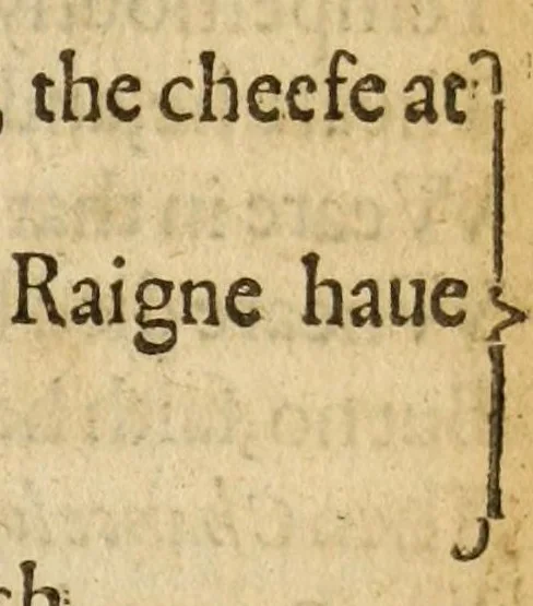 An illustration from Albions England : a continued historie of the same kingdome, from the originals of the first inhabitants thereof : with most the chiefe alterations and accidents theare hapning, vnto, and in the happie raigne of our now most gracious soueraigne, Queene Elizabeth : not barren in varietie of inuentiue and historicall intermixtures, 1602, leaf 293