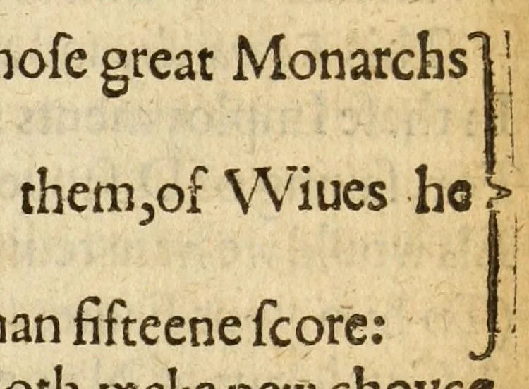 An illustration from Albions England : a continued historie of the same kingdome, from the originals of the first inhabitants thereof : with most the chiefe alterations and accidents theare hapning, vnto, and in the happie raigne of our now most gracious soueraigne, Queene Elizabeth : not barren in varietie of inuentiue and historicall intermixtures, 1602, leaf 309