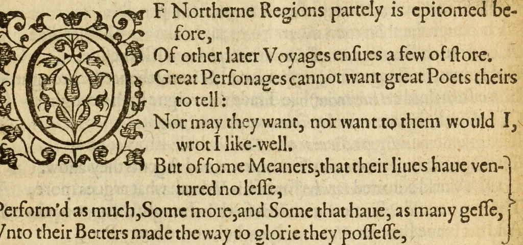 An illustration from Albions England : a continued historie of the same kingdome, from the originals of the first inhabitants thereof : with most the chiefe alterations and accidents theare hapning, vnto, and in the happie raigne of our now most gracious soueraigne, Queene Elizabeth : not barren in varietie of inuentiue and historicall intermixtures, 1602, leaf 315
