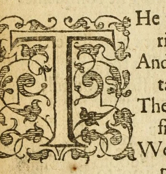 An illustration from Albions England : a continued historie of the same kingdome, from the originals of the first inhabitants thereof : with most the chiefe alterations and accidents theare hapning, vnto, and in the happie raigne of our now most gracious soueraigne, Queene Elizabeth : not barren in varietie of inuentiue and historicall intermixtures, 1602, leaf 50