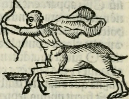 An illustration from Albumasar, De magnis [con]iunctionibus, anno[rum] reuolutio[n]ibus, ac eo[rum] profectionibus octo [con]tines tractatus, 1515, leaf 109