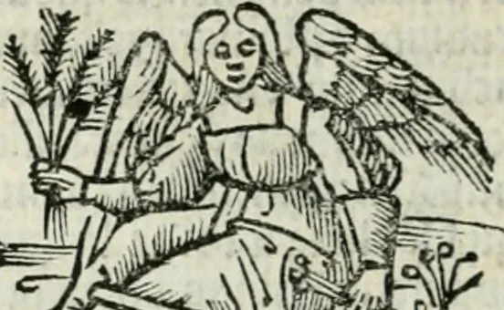 An illustration from Albumasar, De magnis [con]iunctionibus, anno[rum] reuolutio[n]ibus, ac eo[rum] profectionibus octo [con]tines tractatus, 1515, leaf 95